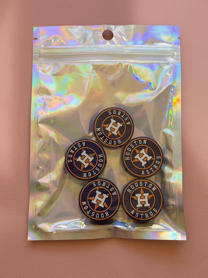 Silicone Focal Beads (5 Per Pack)