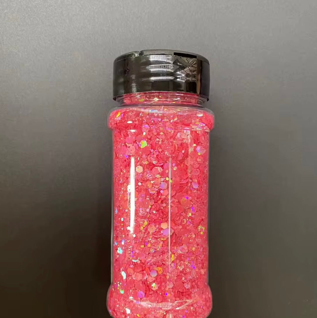 2 oz Shakers - Chunky Glitter Mix
