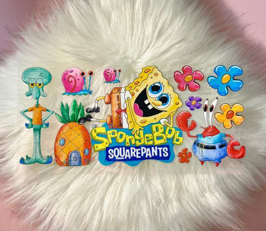 UV DTF Wrap- SB SquarePants