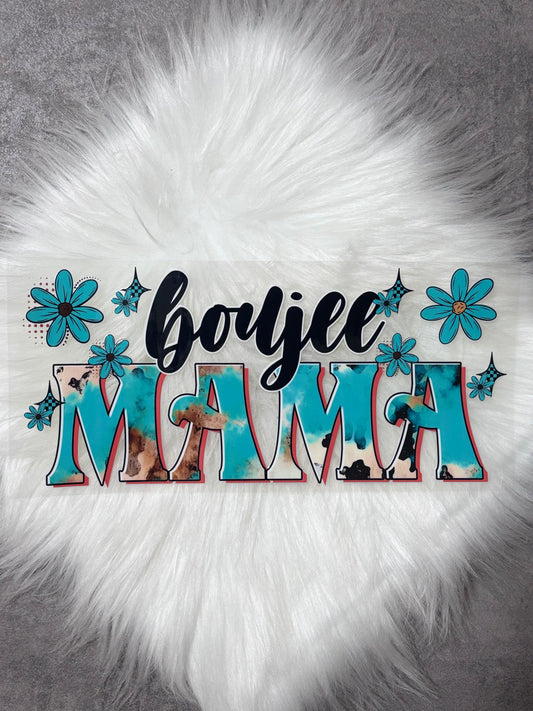 16oz UV DTF Wrap- Boujee Mama