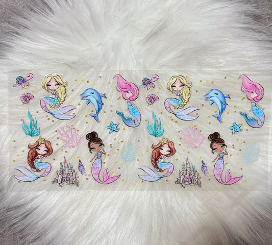 UV DTF Wrap- Mermaids