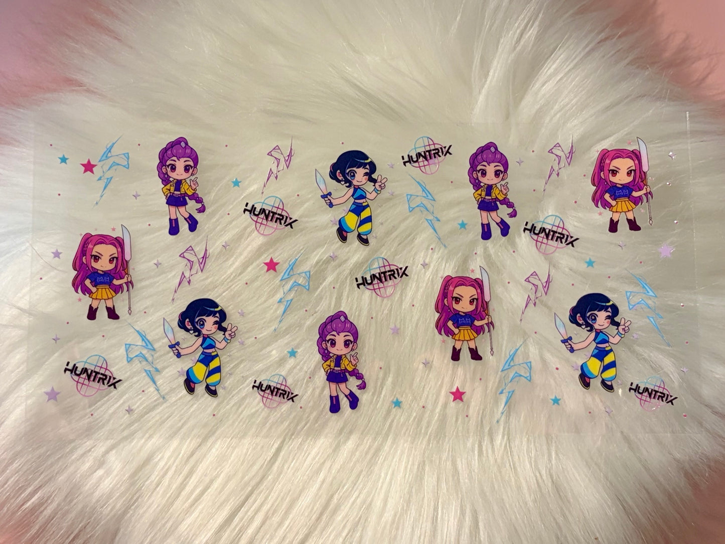 16oz UV DTF Wrap- Huntrix