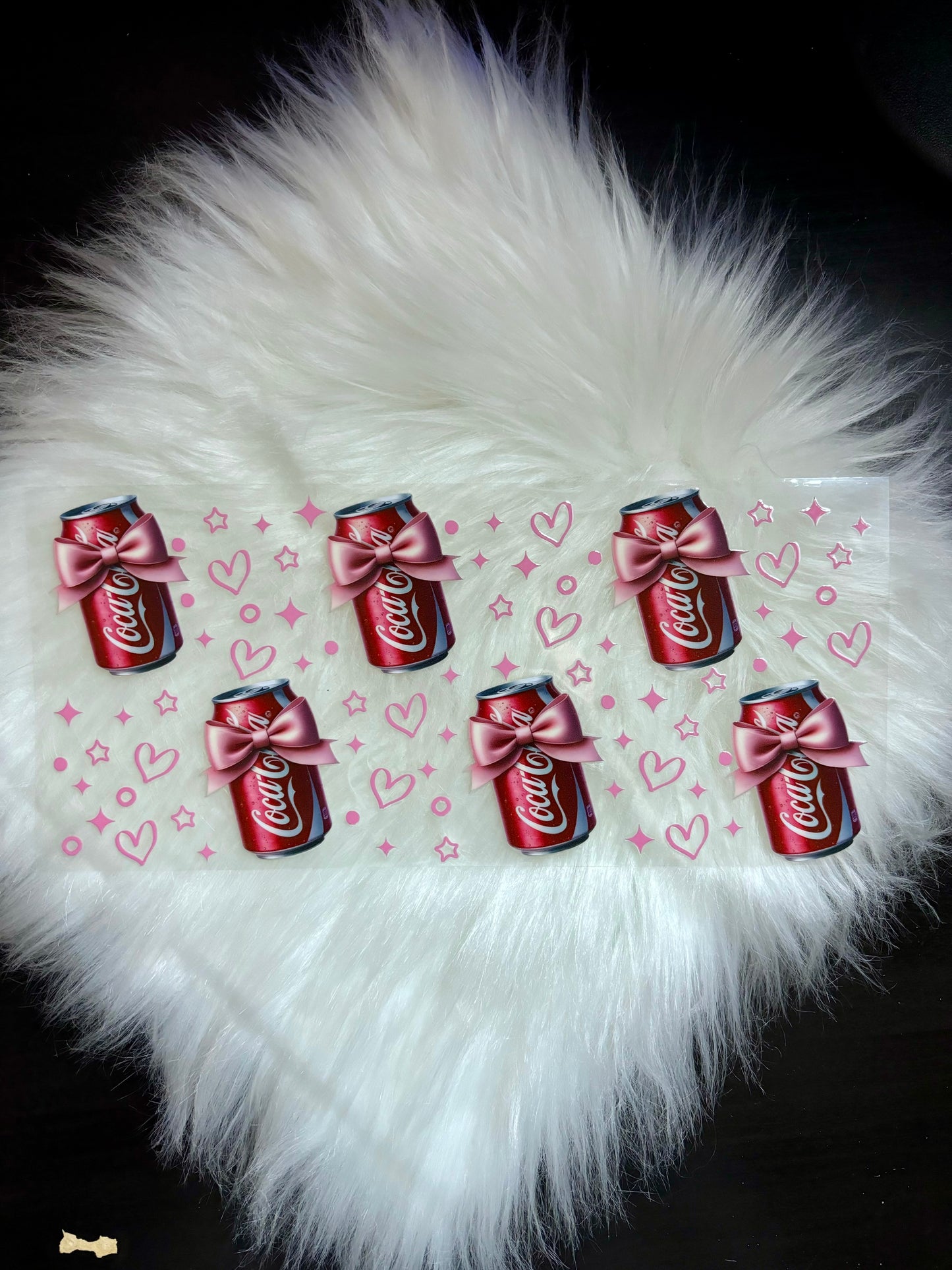 UV DTF Wrap-  Cola Cans Coquette