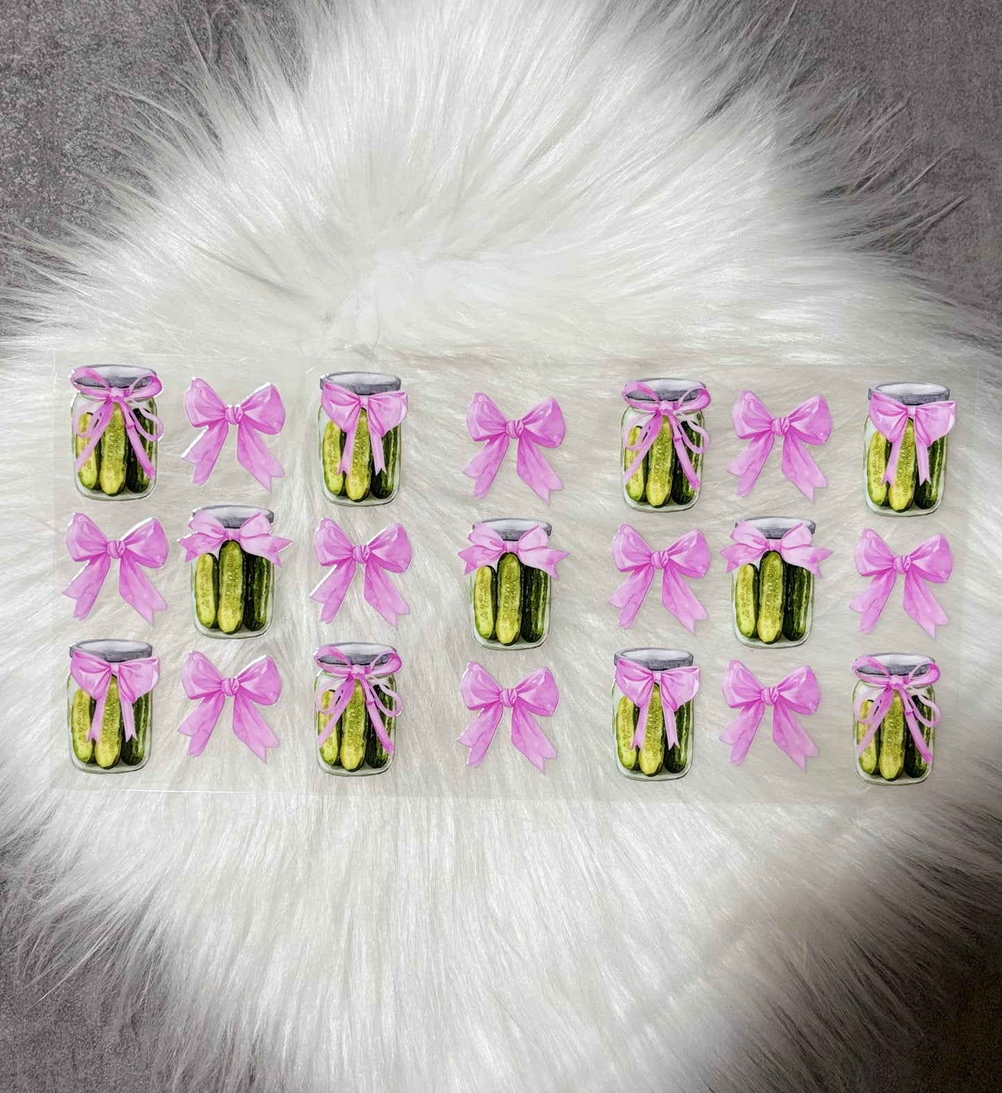 UV DTF Wrap- Pickles Pink Coquette