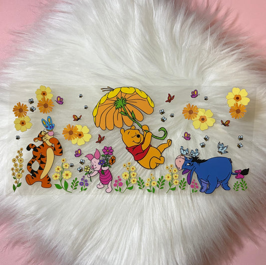 16oz UV DTF Wrap-  Pooh #3