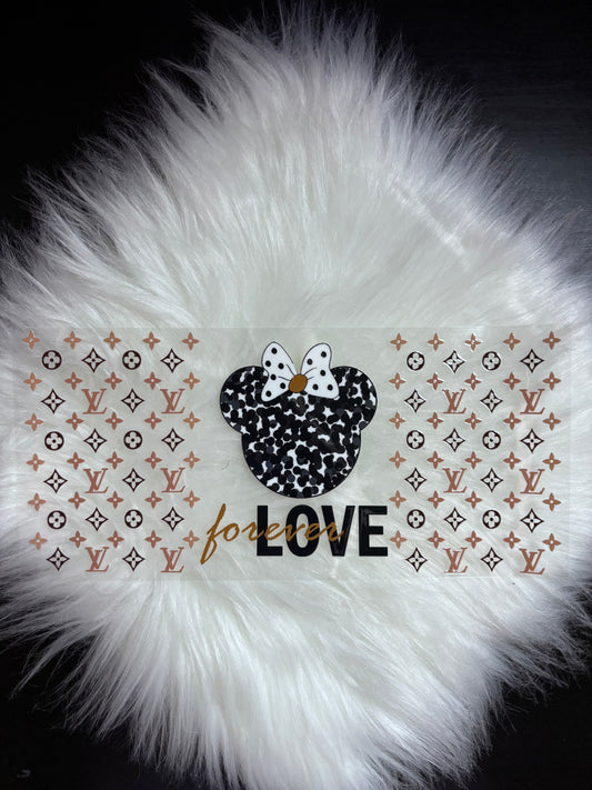 16oz UV DTF Wrap-Forever Love
