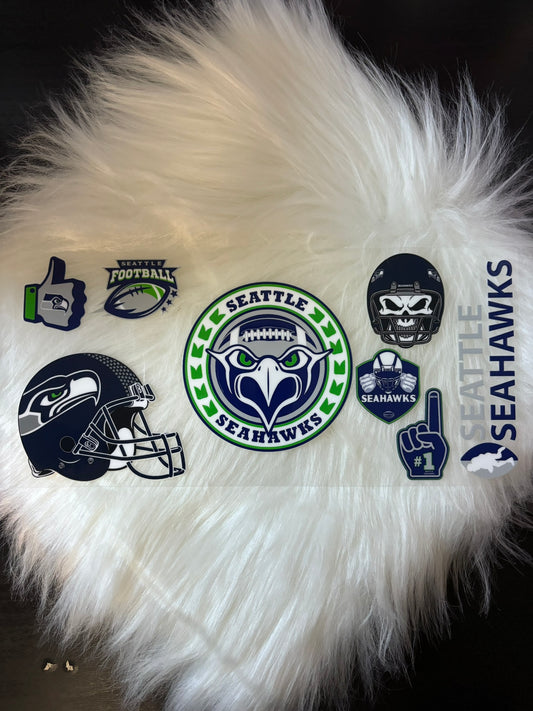 UV DTF Wrap- Seattle Seahawks