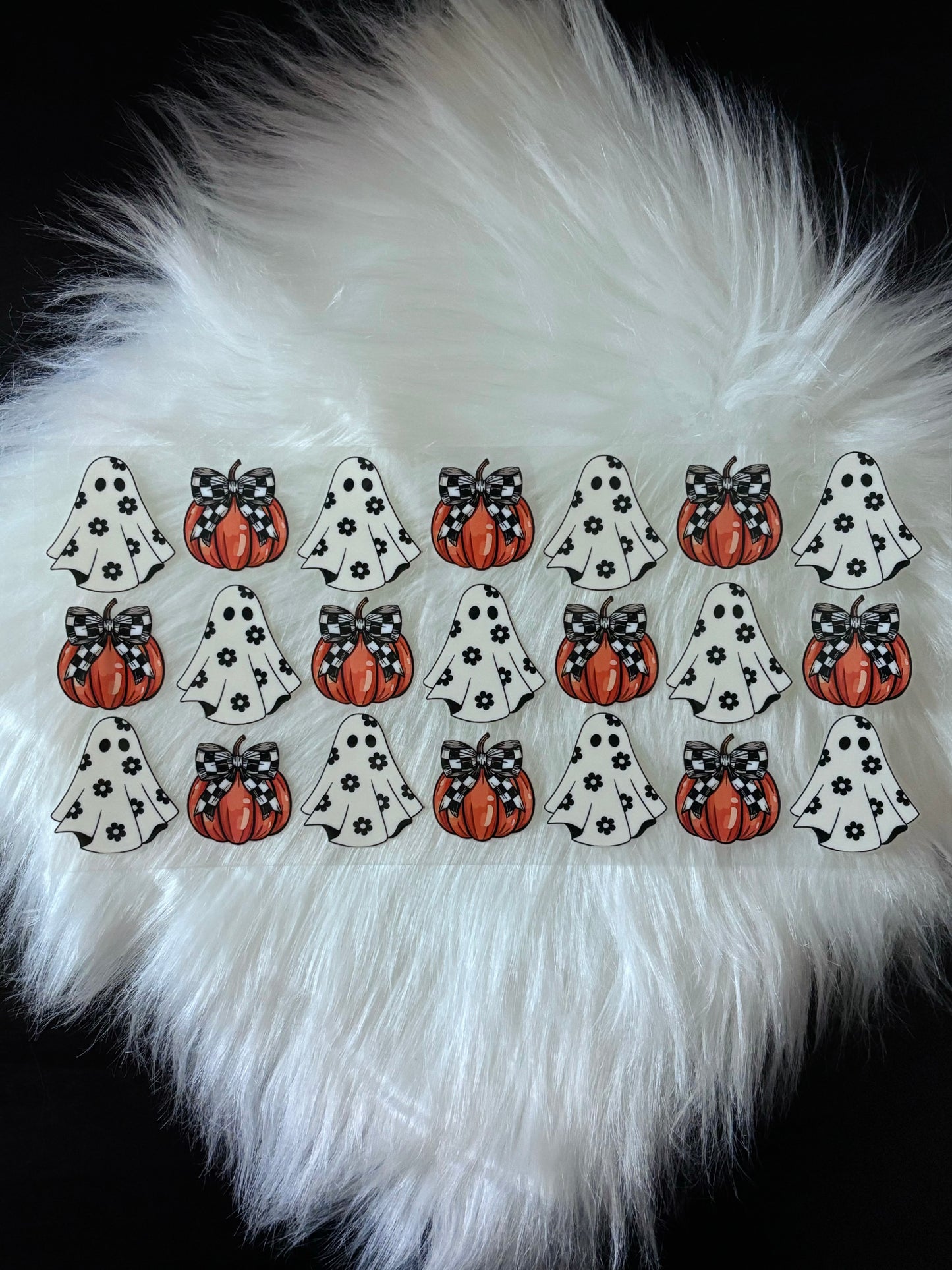 16oz UV DTF Wrap- Pumpkins & Ghost