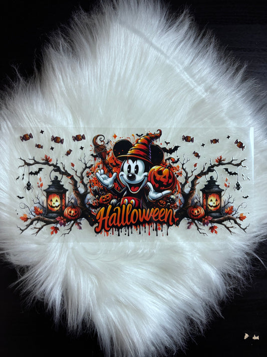 16oz UV DTF Wrap- Halloween Mouse