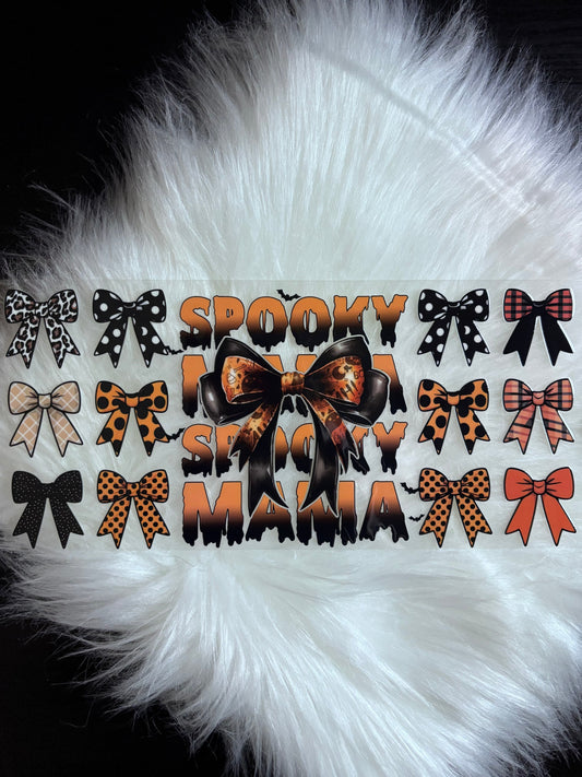 16oz UV DTF Wrap-Spooky Mama