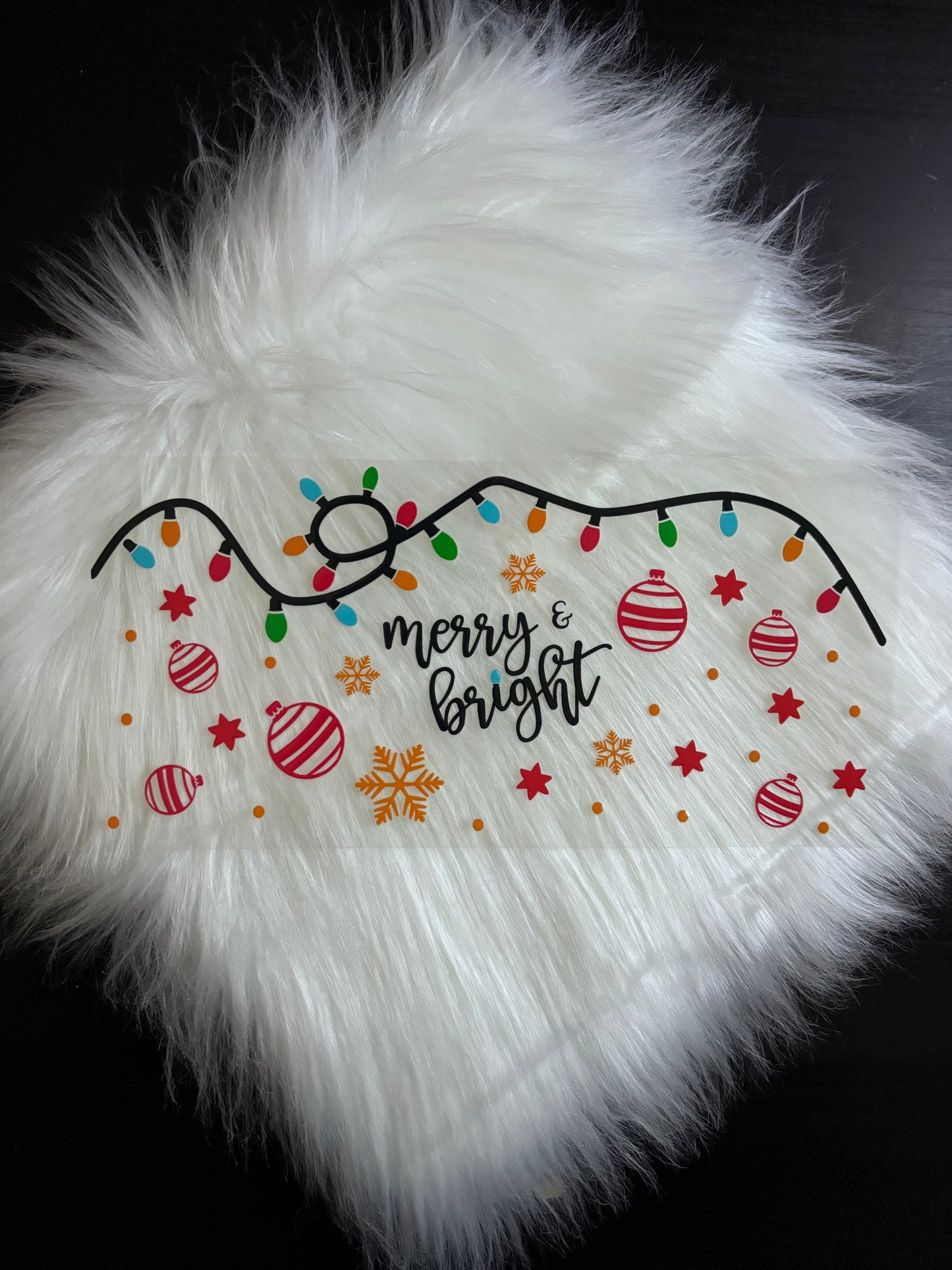 16oz UV DTF Wrap- Merry & Bright