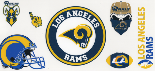 16oz UV DTF Wrap- LA Rams